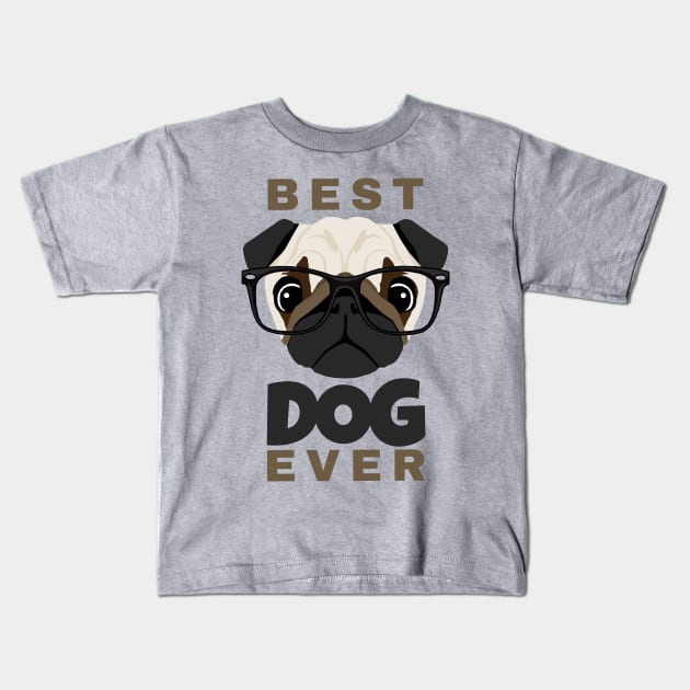 Best Cute Dog Ever Kids T-Shirt by KewaleeTee